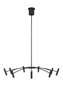 Aerial LED Chandelier in Matte Black (182|700ARL40B-LED930)