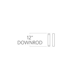 Minimalist Downrod Downrod in Aged Pewter (71|DRM12AGP)