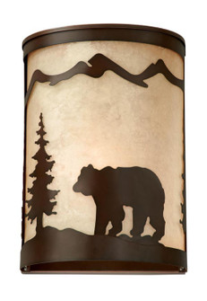 Bozeman One Light Wall Sconce in Burnished Bronze (63|WS55708BBZ)