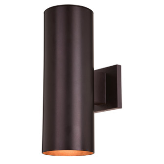 Chiasso Two Light Outdoor Wall Mount in Deep Bronze (63|T0654)