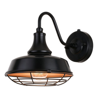 Dorado One Light Outdoor Wal Mount in Dark Bronze and Light Gold (63|T0610)