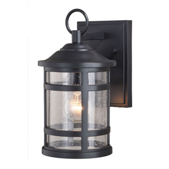 Southport One Light Outdoor Wall Mount in Matte Black (63|T0523)