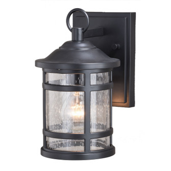 Southport One Light Outdoor Wall Mount in Matte Black (63|T0522)