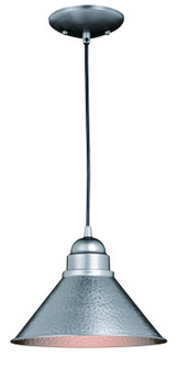 Outland One Light Outdoor Pendant in Brushed Pewter (63|T0493)