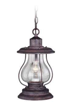 Dockside One Light Outdoor Pendant in Weathered Patina (63|T0219)