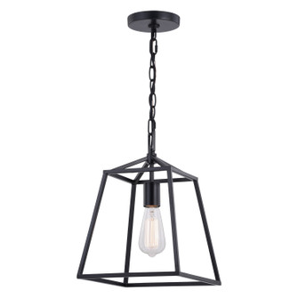 Hayes One Light Mini Pendant in Black (63|P0311)