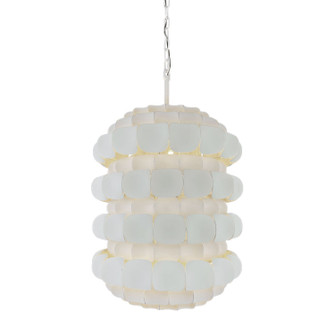 Swoon Six Light Foyer Pendant in Matte White (137|382F06MW)