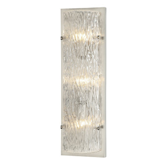 Morgan Three Light Wall Sconce in Brushed Nickel (137|376W03BN)