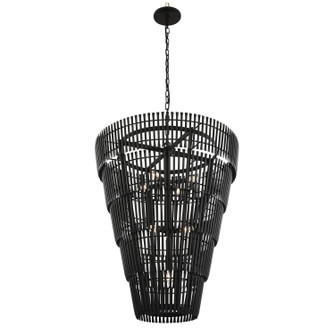 Apollo Eight Light Pendant in Carbon Black (137|355P08CB)