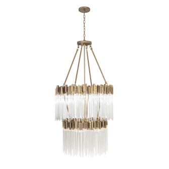 Matrix 14 Light Chandelier in Havana Gold (137|309C14HG)