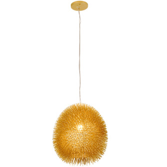 Urchin One Light Pendant in Gold (137|169P01GO)