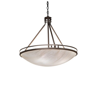 Compass Eight Light Pendant in Smokey Brass (410|9924-36-SB-OA-03)