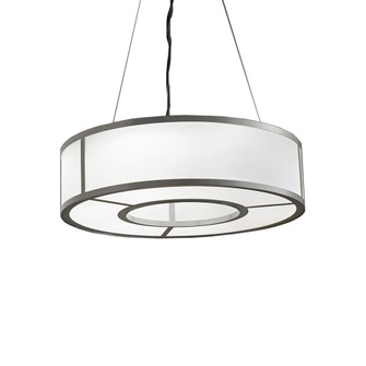 Tambour LED Pendant in Smoked Silver (410|17379-48-SS-FA-04)