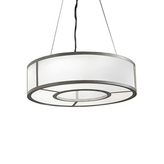 Tambour Six Light Pendant in Smoked Silver (410|17379-24-SS-WS-10)