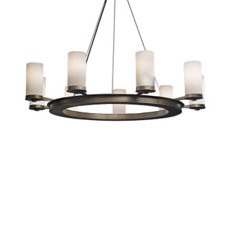 Radius Nine Light Pendant in Smoked Silver (410|15348-SS-TS-03)