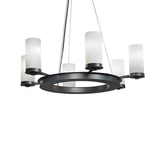 Radius Six Light Pendant in Satin Pewter (410|15347-SP-WS-10)