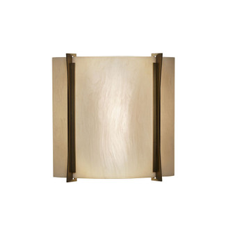 Genesis One Light Wall Sconce in White (410|15335-WH-OA-10)