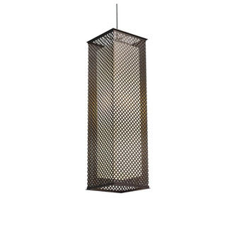 Clarus One Light Pendant in Satin Pewter (410|14314-RD-SP-OA-03)