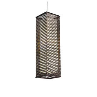 Clarus One Light Pendant in Smoked Silver (410|14314-CL-SS-OA-10)