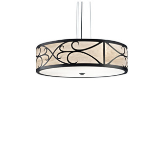 Tambour LED Pendant in Chrome (410|13224-48-CR-CO-14)