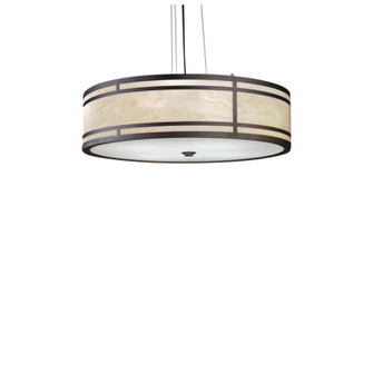 Tambour Eight Light Pendant in Smoked Silver (410|13223-48-SS-TS-03)