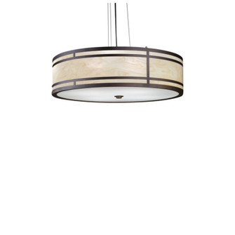 Tambour LED Pendant in Smoked Silver (410|13223-48-SS-CO-14)