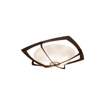 Synergy LED Flush Mount in Smokey Brass (410|0490-39-SB-OA-04)