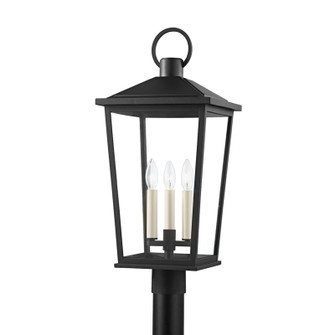 Soren Three Light Outdoor Post Mount in Textured Black (67|P8921-TBK)