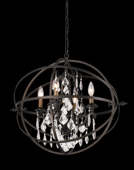 Byron Four Light Chandelier in Vintage Bronze (67|F2995)