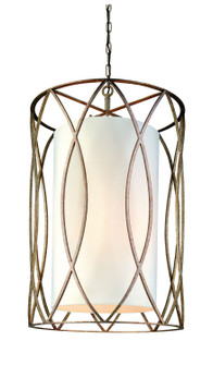 Sausalito Eight Light Pendant in Silver Gold (67|F1288SG)