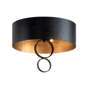 Rivington Four Light Semi-Flush Mount in Charred Copper (67|C7230)