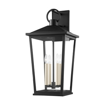 Soren Four Light Outdoor Wall Sconce in Textured Black (67|B8904-TBK)