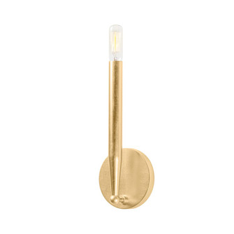 Levi One Light Wall Sconce in Gold Leaf (67|B3013-GL)