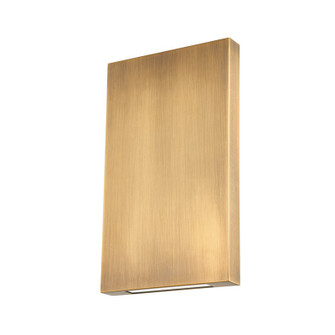 Thayne LED Outdoor Wall Sconce in Patina Brass (67|B2412-PBR)