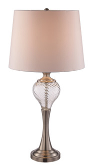 One Light Table Lamp in Brushed Nickel (110|RTL-9064 BN)
