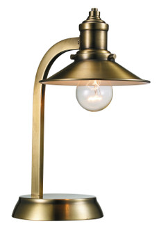 Liberty One Light Table Lamp in Antique Brass (110|RTL-8986 AB)