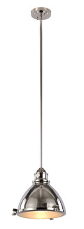 Performance One Light Pendant in Brushed Nickel (110|PND-1005 PN)