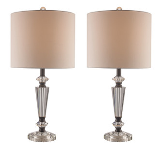 Two Light Table Lamp in Rubbed Oil Bronze (110|CTL-616T ROB)