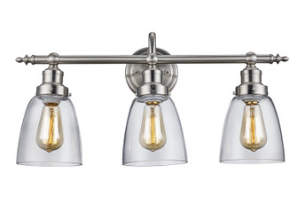 Three Light Vanity in Brushed Nickel (110|70833 BN)