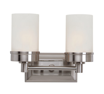 Fusion Two Light Vanity Bar in Brushed Nickel (110|70332 BN)