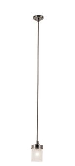 Fusion One Light Mini Pendant in Brushed Nickel (110|70330 BN)