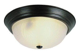 Del Mar Two Light Flushmount in Rubbed Oil Bronze (110|58801 ROB)