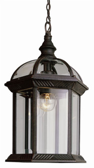 Wentworth One Light Hanging Lantern in Black Copper (110|4183 BC)