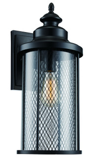 Stewart One Light Wall Lantern in Black (110|40742 BK)