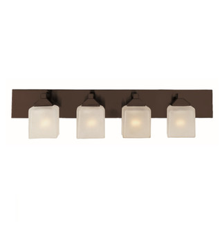 Edwards Four Light Vanity Bar in Rubbed Oil Bronze (110|2804 ROB)