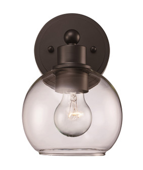 One Light Wall Sconce in Black (110|22221 BK)