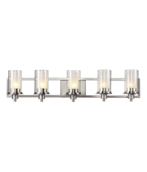 Odyssey Five Light Vanity Bar in Brushed Nickel (110|20045)