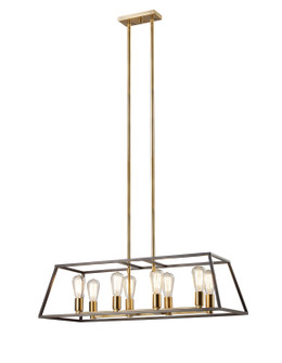 Adams Eight Light Pendant in Rubbed Oil Bronze (110|10468 ROB)