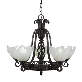 Elegant Five Light Chandelier in Dark Granite (200|865-DG-755)