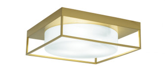 Flush Mounts Three Light Flush Mount in New Age Brass (200|856-NAB-1)